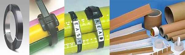 Broches y flejes. Esquineros pl�sticos